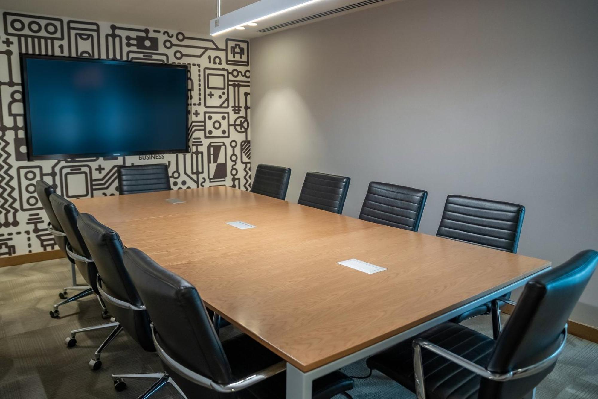 Fiesta Americana Viaducto Aeropuerto Mexico City Luaran gambar A meeting room at the company's headquarters in San Francisco