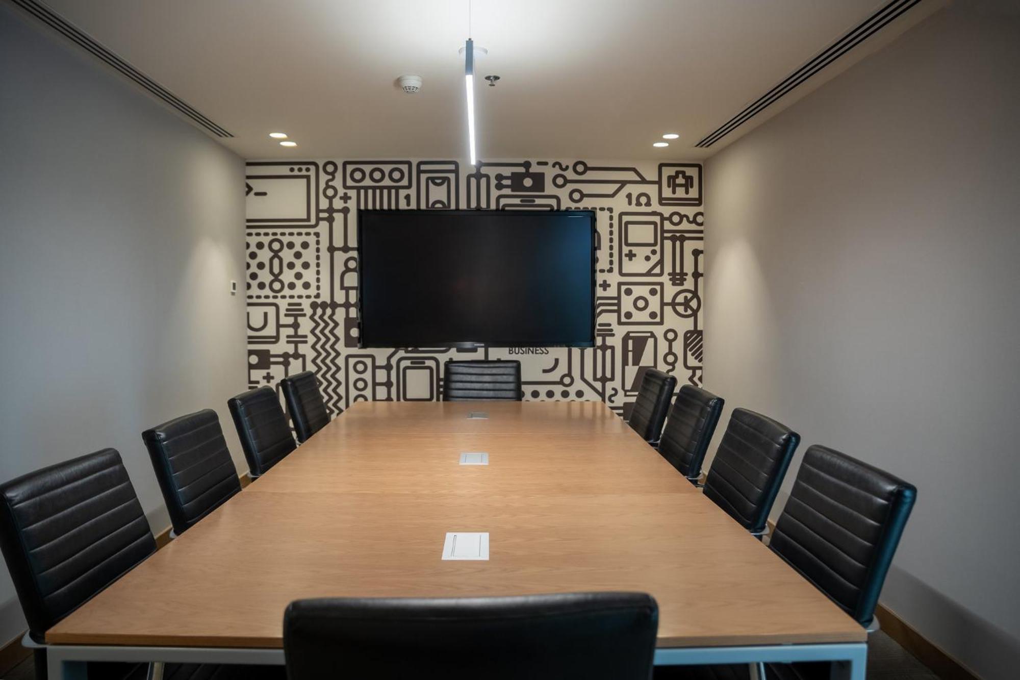 Fiesta Americana Viaducto Aeropuerto Mexico City Luaran gambar A meeting room at the company's headquarters in San Francisco